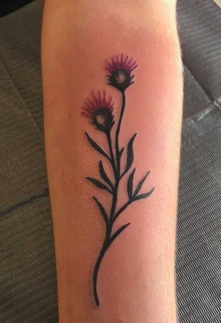 Tattoos - thistle - 139378